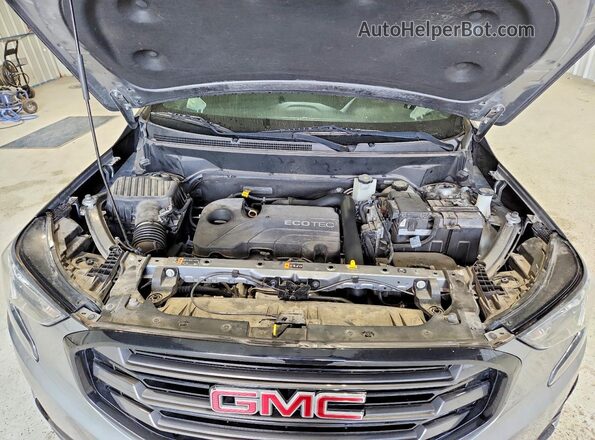 3GKALMEVXLL205313 2020 GMC TERRAIN Gray Սալոնի հետևի տեսք