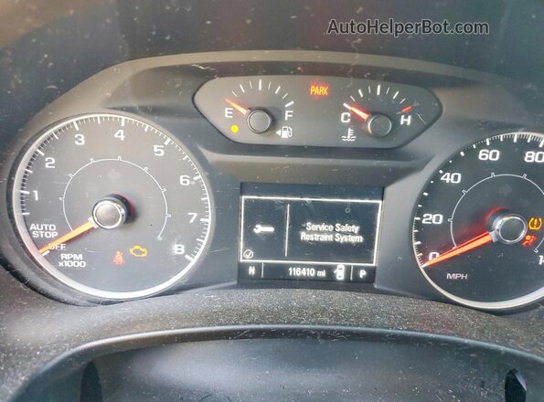 3GKALMEX5JL161350 2018 GMC TERRAIN Black Vista del cuadro de instrumentos
