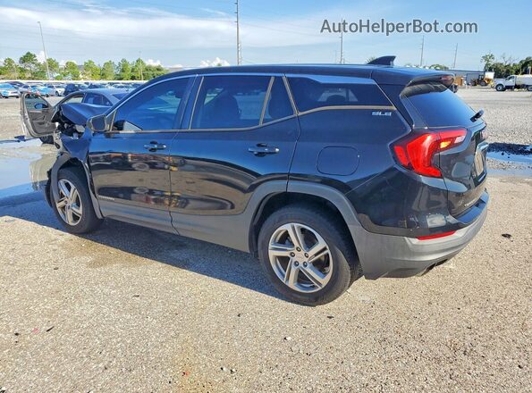 3GKALMEX5JL161350 2018 GMC TERRAIN Black Trasero izquierdo
