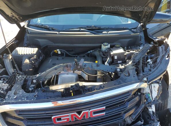3GKALMEX5JL161350 2018 GMC TERRAIN Black Vista del compartimento del motor