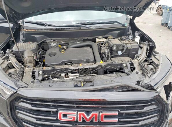 3GKALPEGXPL162651 2023 GMC TERRAIN Black Vista del compartimento del motor