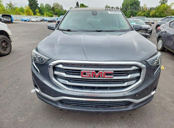 3GKALPEV0LL269832 2020 GMC TERRAIN Gray Front view