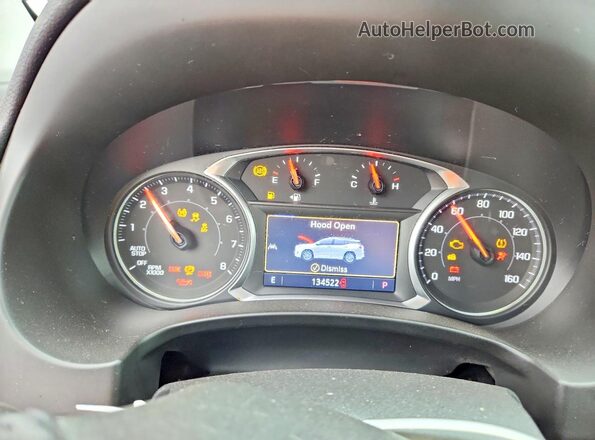 3GKALPEV0LL269832 2020 GMC TERRAIN Gray Instrument cluster view
