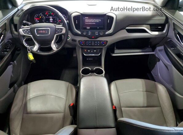 3GKALPEV1LL340813 2020 GMC TERRAIN Silver Vista del salpicadero
