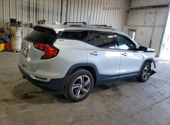 3GKALPEV1LL340813 2020 GMC TERRAIN Silver Trasero derecho