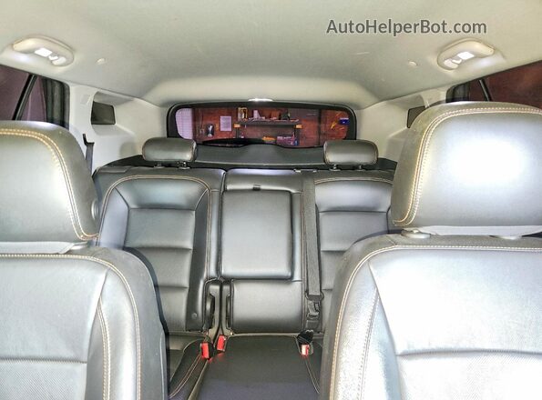 3GKALPEV2KL184750 2019 GMC TERRAIN Red Widok tylnych siedzeń