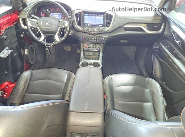 3GKALPEV2KL184750 2019 GMC TERRAIN Red Widok deski rozdzielczej