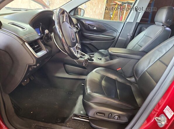 3GKALPEV2KL184750 2019 GMC TERRAIN Red Widok wnętrza z przodu