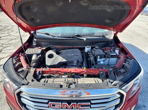 3GKALPEV2NL196272 2022 GMC TERRAIN Red Սալոնի հետևի տեսք