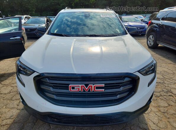 3GKALPEV3ML369294 2021 GMC TERRAIN White Вид спереду