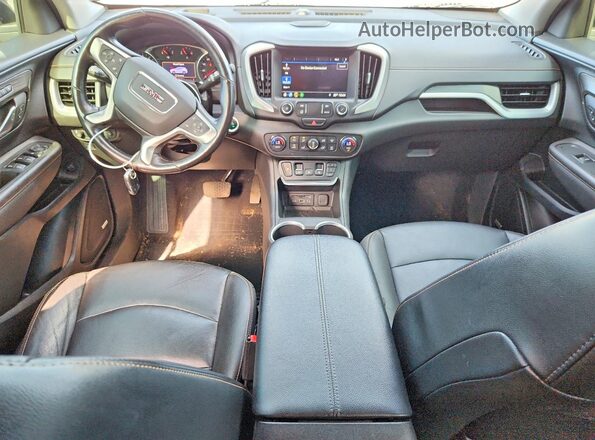 3GKALPEV3ML369294 2021 GMC TERRAIN White Вид панелі приладів