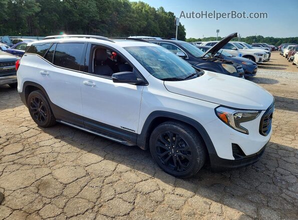 3GKALPEV3ML369294 2021 GMC TERRAIN White Передня права чверть