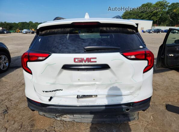 3GKALPEV3ML369294 2021 GMC TERRAIN White Вид ззаду