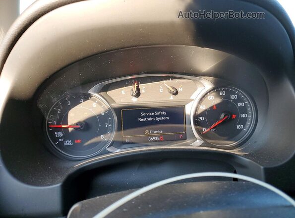 3GKALPEV4ML360538 2021 GMC TERRAIN Black Вид щитка приладів
