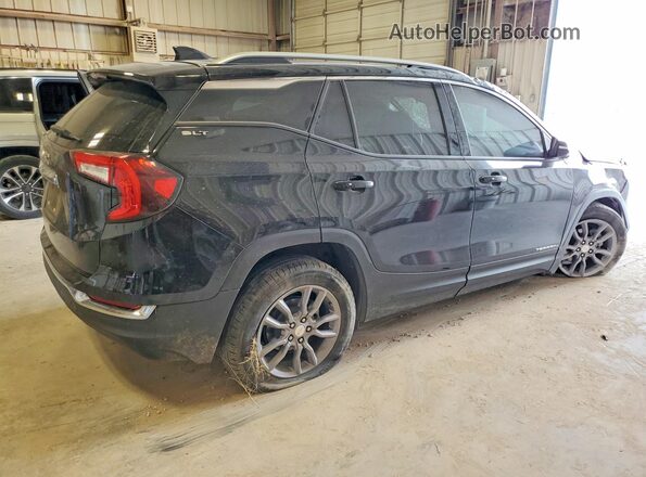3GKALPEV4NL108063 2022 GMC TERRAIN Black Trasero derecho