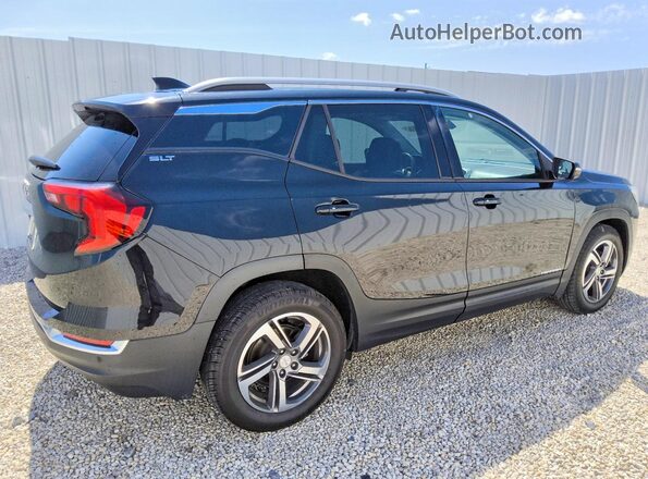 3GKALPEV5KL281795 2019 GMC TERRAIN Black Trasero derecho