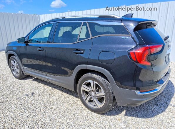 3GKALPEV5KL281795 2019 GMC TERRAIN Black Trasero izquierdo