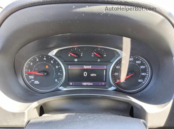 3GKALPEV5KL281795 2019 GMC TERRAIN Black Vista del cuadro de instrumentos