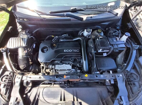 3GKALPEV5KL281795 2019 GMC TERRAIN Black Vista del compartimento del motor