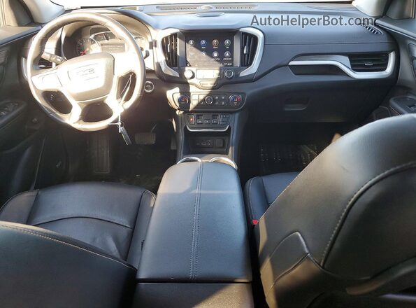 3GKALPEV7LL118390 2020 GMC TERRAIN Black Առջևի վահանակի տեսք