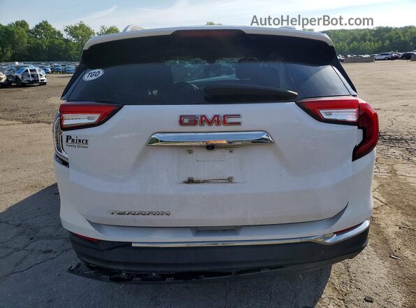 3GKALPEV7NL314090 2022 GMC TERRAIN White Вид ззаду