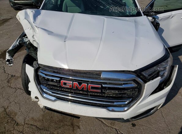 3GKALPEV7NL314090 2022 GMC TERRAIN White Вид підкапотного простору