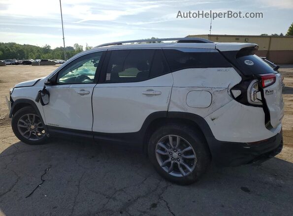3GKALPEV7NL314090 2022 GMC TERRAIN White Задня ліва чверть