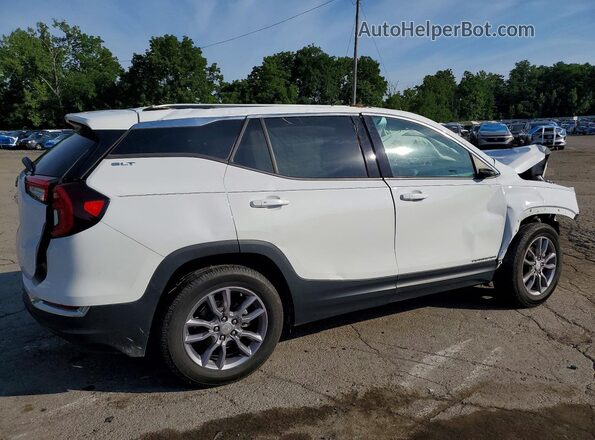 3GKALPEV7NL314090 2022 GMC TERRAIN White Задня права чверть