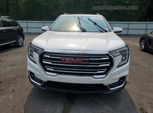3GKALPEV8NL284176 2022 GMC TERRAIN White Вид спереду