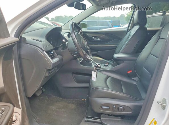 3GKALPEV8NL284176 2022 GMC TERRAIN White Вид салону спереду