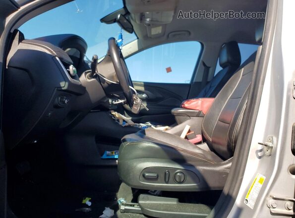 3GKALPEV9KL218716 2019 GMC TERRAIN Silver Widok wnętrza z przodu