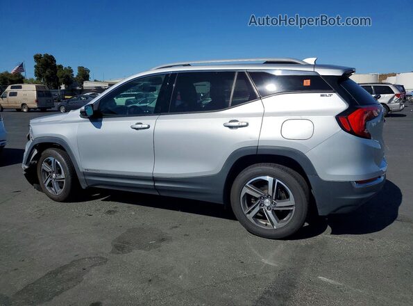 3GKALPEV9KL218716 2019 GMC TERRAIN Silver Tył lewy