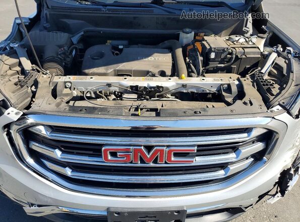 3GKALPEV9KL218716 2019 GMC TERRAIN Silver Widok wnętrza z tyłu