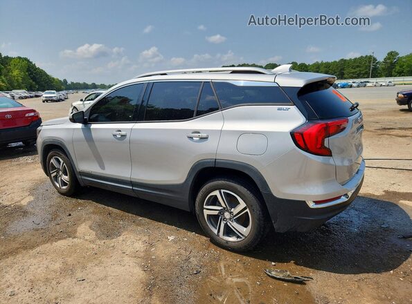 3GKALPEVXKL205389 2019 GMC TERRAIN Silver Trasero izquierdo