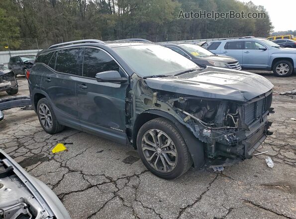 3GKALPEX0JL192975 2018 GMC TERRAIN Charcoal Передня права чверть