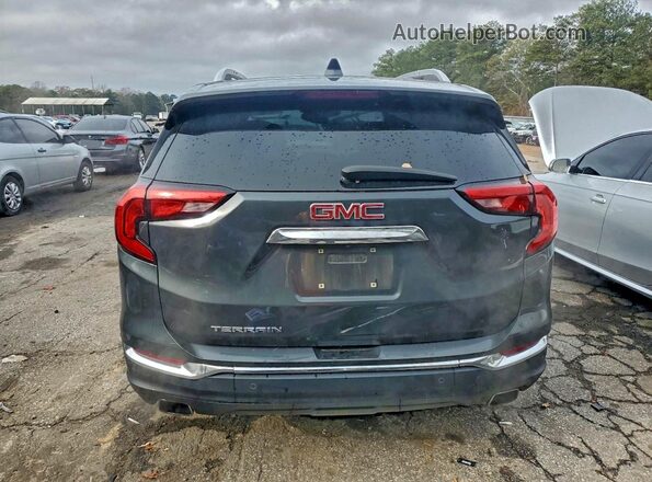 3GKALPEX0JL192975 2018 GMC TERRAIN Charcoal Вид ззаду