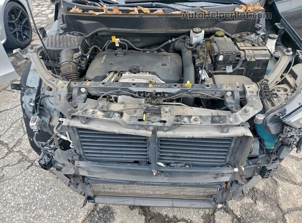 3GKALPEX0JL192975 2018 GMC TERRAIN Charcoal Вид підкапотного простору