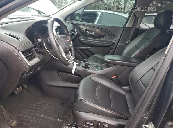 3GKALPEX0JL192975 2018 GMC TERRAIN Charcoal Вид салону спереду