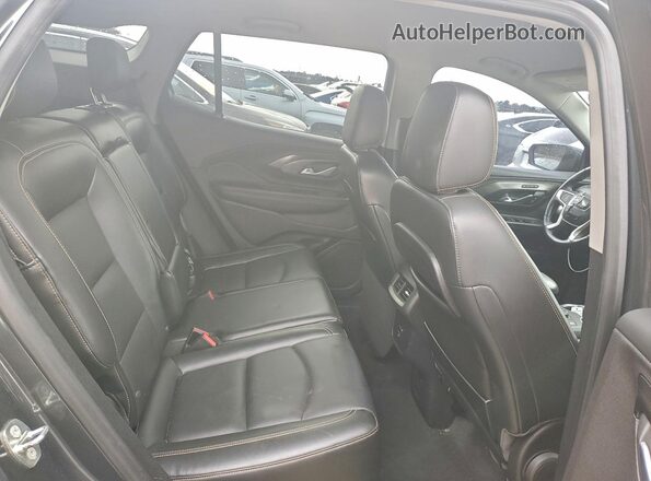 3GKALPEX0JL192975 2018 GMC TERRAIN Charcoal Вид задньої частини салону