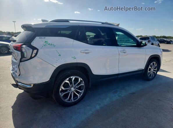 3GKALPEX2LL236168 2020 GMC TERRAIN Белый Задняя правая четверть