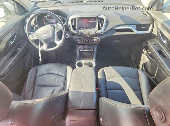 3GKALPEX2LL236168 2020 GMC TERRAIN Белый Вид панели приборов