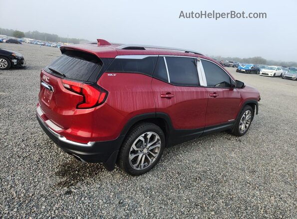 3GKALPEX5KL170018 2019 GMC TERRAIN Burgundy Rear right