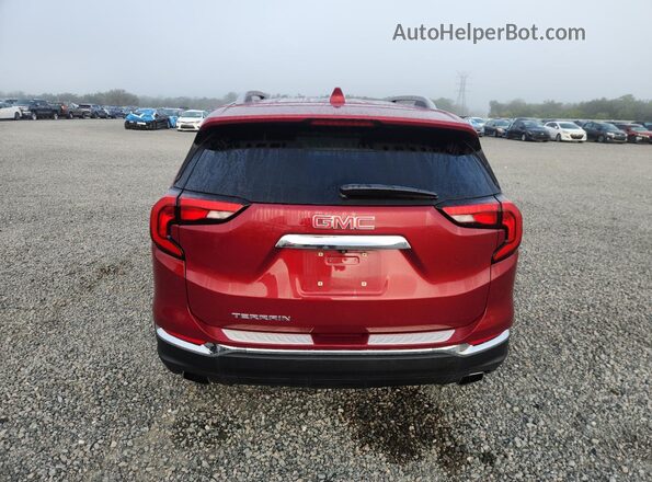 3GKALPEX5KL170018 2019 GMC TERRAIN Burgundy Rear view