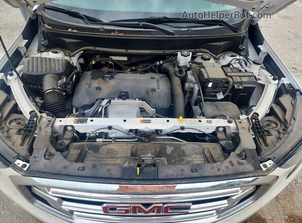 3GKALPEX7LL300821 2020 GMC TERRAIN White Vista del compartimento del motor
