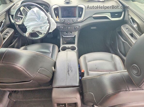 3GKALPEX9JL201267 2018 GMC TERRAIN Black Vista del salpicadero