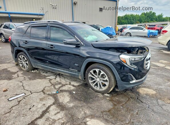 3GKALPEX9JL201267 2018 GMC TERRAIN Black Delantero derecho