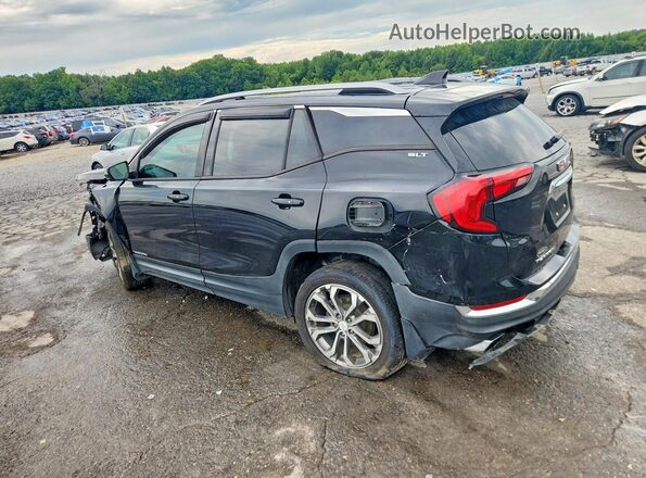 3GKALPEX9JL201267 2018 GMC TERRAIN Black Trasero izquierdo