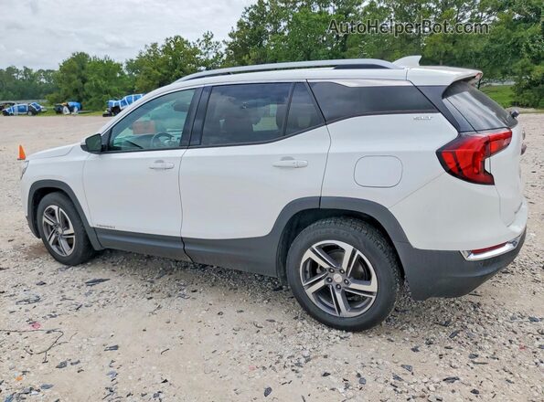 3GKALREU3JL158045 2018 GMC TERRAIN White Задня ліва чверть
