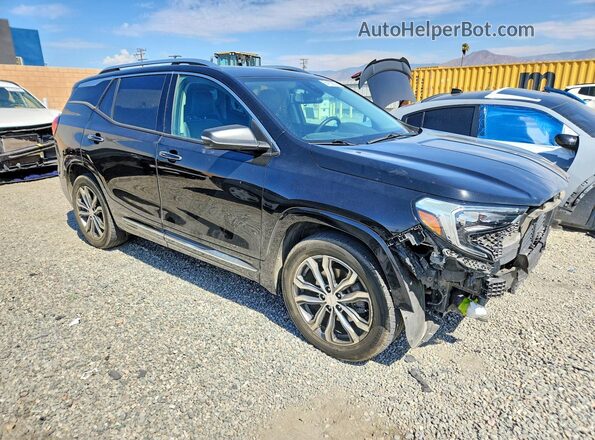 3GKALSEX4JL357526 2018 GMC TERRAIN Black Delantero derecho