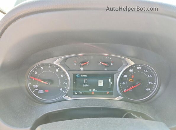 3GKALSEX4JL357526 2018 GMC TERRAIN Black Vista del cuadro de instrumentos